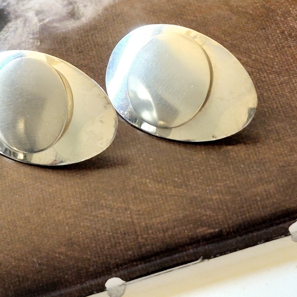 925 Sterling Silver BIRKS 2 IN ONE EARRINGS - Picture 13 of 16